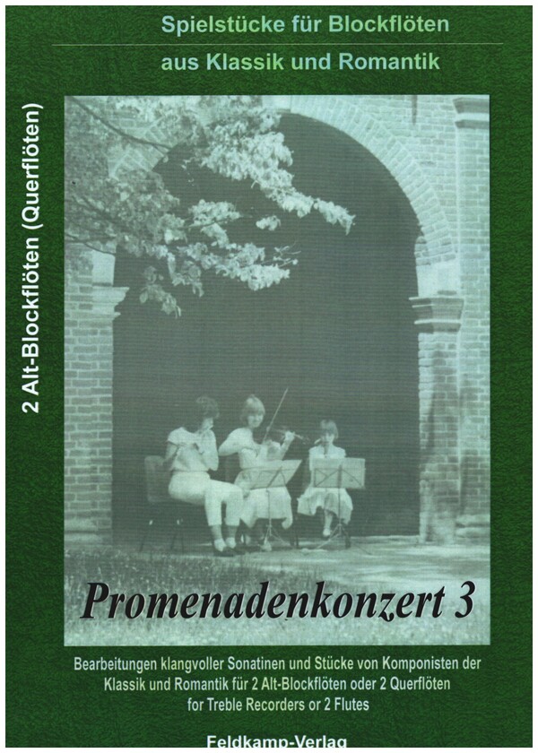 Promenaden-Konzert Band 3  für 2 Altblockflöten  Spielpartitur