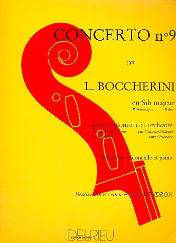 Concerto si bemol majeur op.9&nbsp;&nbsp;pour violoncelle et piano&nbsp;&nbsp;