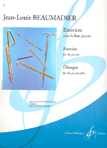 Exercises&nbsp;&nbsp;pour la flute piccolo&nbsp;&nbsp;