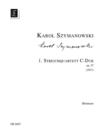 STREICHQUARTETT NR.1 OP.37&nbsp;&nbsp;STIMMEN&nbsp;&nbsp;4STIMMEN