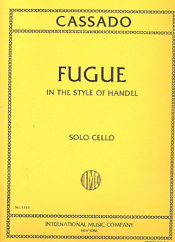 Fugue C major&nbsp;&nbsp;for violoncello solo&nbsp;&nbsp;