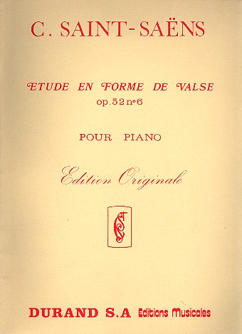 Etude en forme de valse op.52,6&nbsp;&nbsp;pour piano&nbsp;&nbsp;