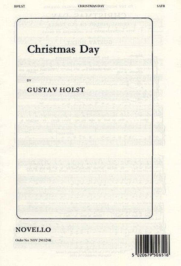 Christmas Day Choral fantasy on&nbsp;&nbsp;old carols for mixed chorus and organ&nbsp;&nbsp;score (en)