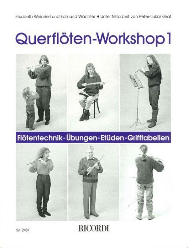 Querflöten Workshop 1 Flöten-&nbsp;&nbsp;technik, Übungen, Etüden&nbsp;&nbsp;
