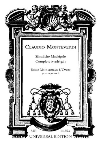 Ecco mormorar l'onde&nbsp;&nbsp;für gem Chor a cappella&nbsp;&nbsp;Partitur (it)