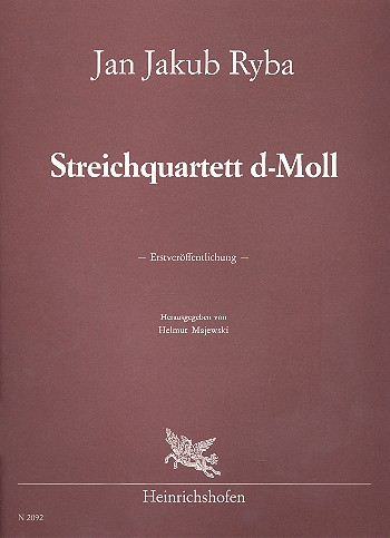 Streichquartett d-Moll&nbsp;&nbsp;&nbsp;&nbsp;Stimmen