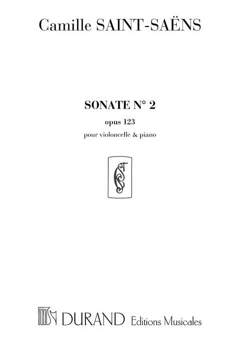 Sonate fa majeur op.123,2 pour&nbsp;&nbsp;violoncelle et piano&nbsp;&nbsp;