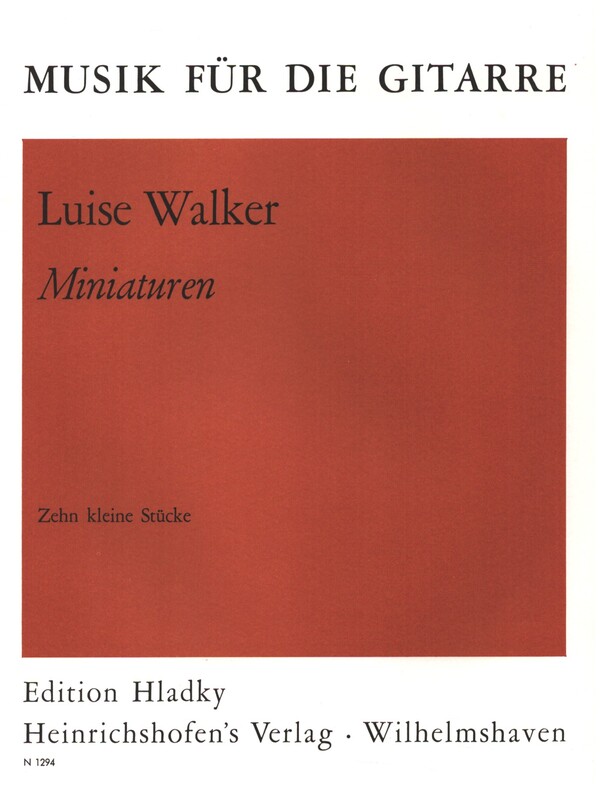 Miniaturen &nbsp;&nbsp;für Gitarre&nbsp;&nbsp;