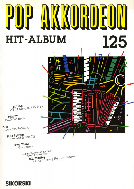 Pop Akkordeon Hit-Album Band 125&nbsp;&nbsp;&nbsp;&nbsp;
