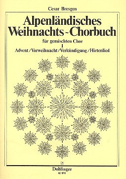 Alpenländisches Weihnachtschorbuch  Band 1 für gem Chor  Partitur (dt)