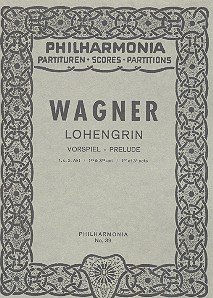 Lohengrin Vorspiel zum 1. und 3. Akt&nbsp;&nbsp;für Orchester&nbsp;&nbsp;Studienpartitur