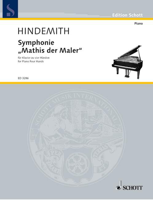 Mathis der Maler  für Klavier zu 4 Händen  