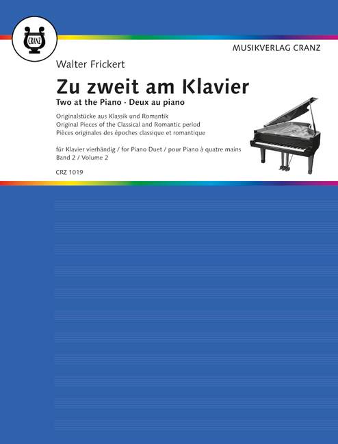 Zu zweit am Klavier Band 2&nbsp;&nbsp;für Klavier&nbsp;&nbsp;