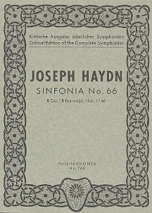 SINFONIE B-DUR NR.66 HOB.I:66&nbsp;&nbsp;FUER ORCHESTER&nbsp;&nbsp;STUDIENPARTITUR