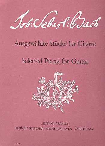 AUSGEWAEHLTE STUECKE FUER GITAR-&nbsp;&nbsp;RE&nbsp;&nbsp;WALKER, LUISE, ED