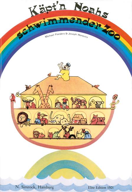 Käpt'n Noahs schwimmender Zoo - Popkantate  für Kinderchor und Klavier (Perc. ad lib)  Partitur