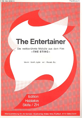 The Entertainer  für Akkordeon  