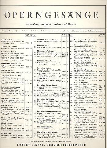 Heil'ge Quelle Kavatine  (aus 'Die Hochzeit des Figaro')  Sopran und Klavier (dt)  
