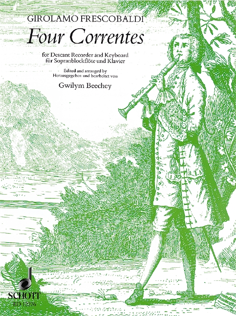 4 Correntes  for soprano recorder and piano  