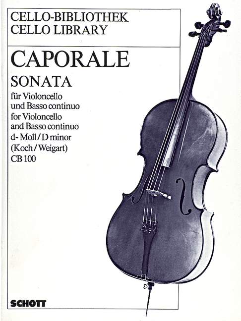 Sonata d-Moll  für Violoncello und Basso continuo  