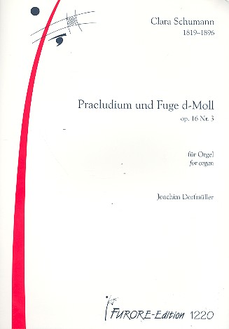 Präludium und Fuge d-Moll op.16/3  für Orgel  