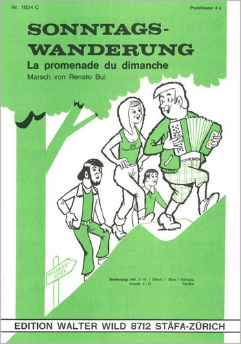 Sonntags-Wanderung  für Akkordeon  