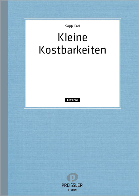 Kleine Kostbarkeiten  für 2 Gitarren  Partitur