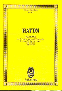 Streichquartett B-Dur op.64,3&nbsp;&nbsp;für Streichquartett&nbsp;&nbsp;Studienpartitur