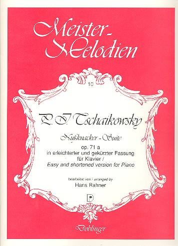 Nussknackersuite op.71a&nbsp;&nbsp;für Klavier (erleichtert und gekürzt)&nbsp;&nbsp;