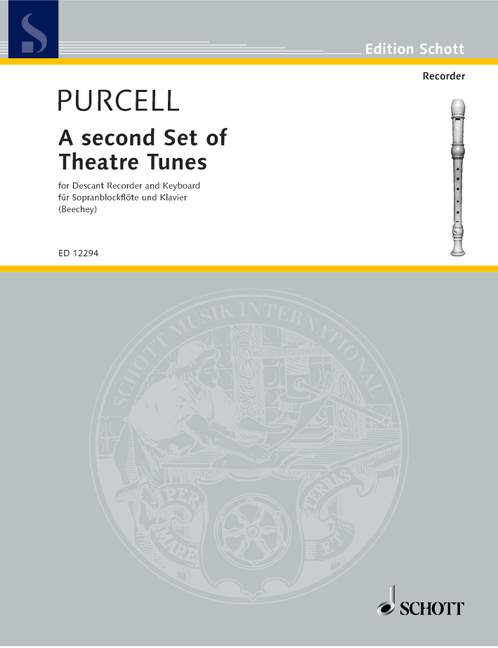 A second Set of Theatre Tunes  for soprano recorder and keyboard  