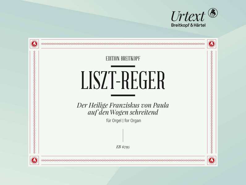 Der heilige Franziskus von Paula auf den Wogen schreitend  für Orgel  