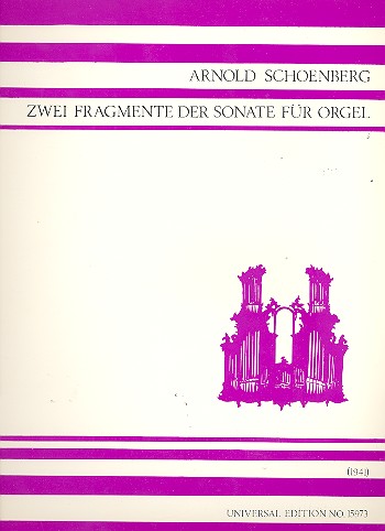 2 Fragmente der Sonate  für Orgel  