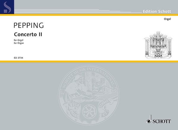 Concerto II  für Orgel  