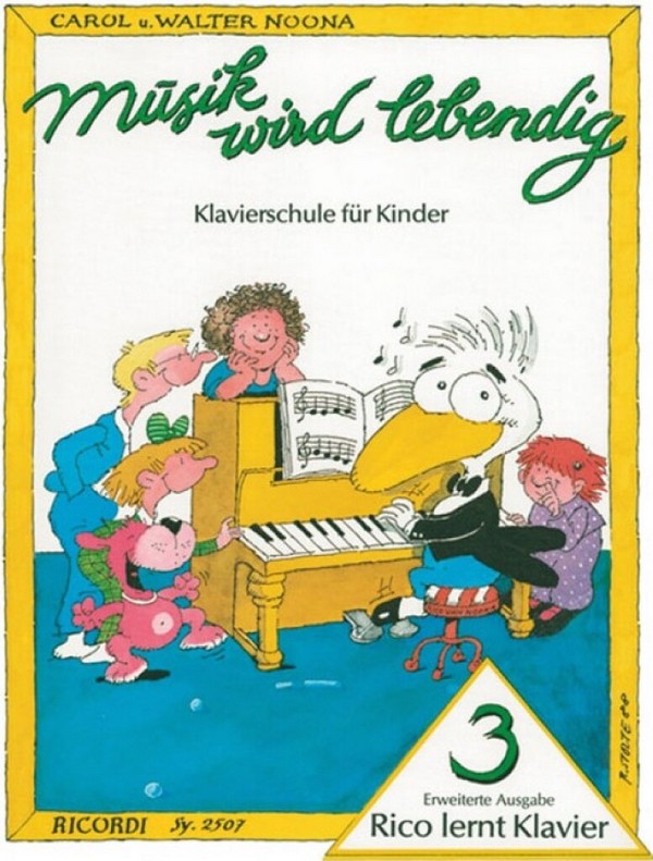Rico lernt Klavier Band 3&nbsp;&nbsp;Klavierschule für Kinder&nbsp;&nbsp;