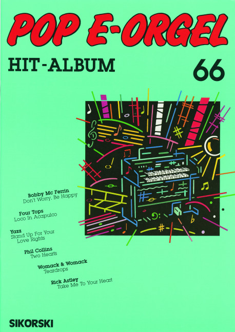 POP E-ORGEL HIT-ALBUM BAND 66&nbsp;&nbsp;&nbsp;&nbsp;