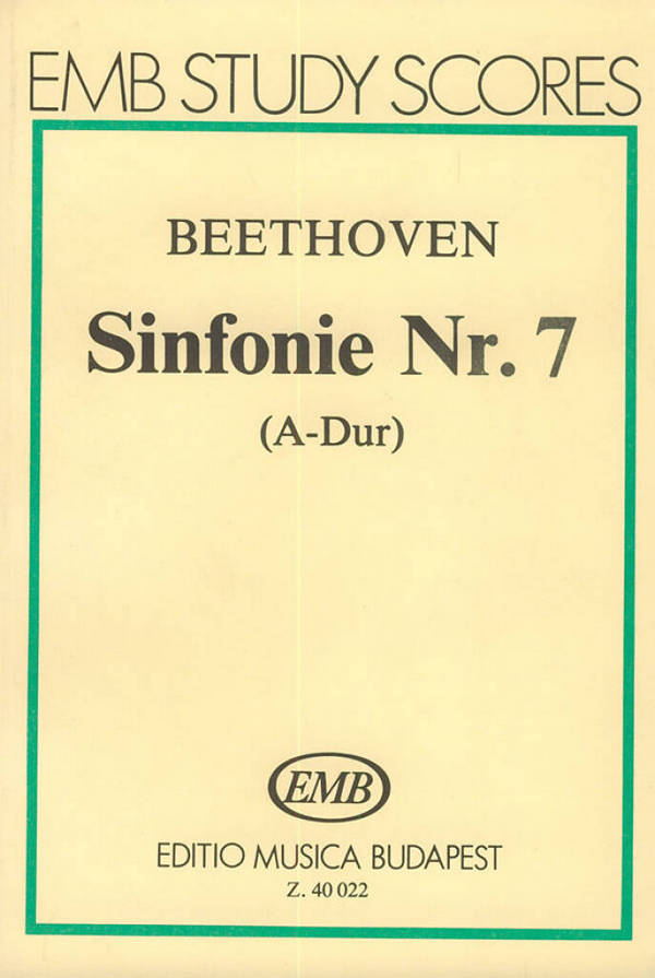 SINFONIE A-DUR NR.7 OP.92&nbsp;&nbsp;FUER ORCHESTER&nbsp;&nbsp;STUDIENPARTITUR