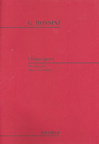 5 pezzi  per pianoforte  