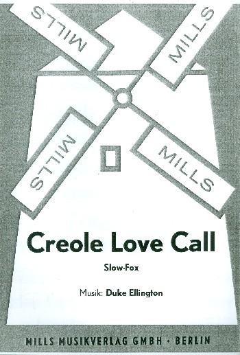 Creole love call:  für Gesang und Klavier  Einzelausgabe (Verlagskopie)