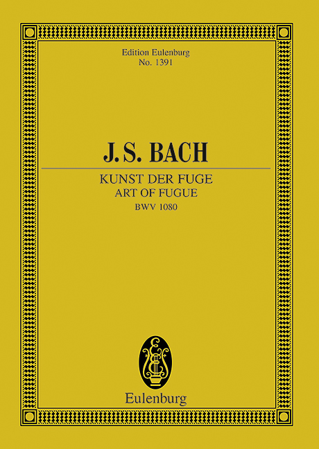 The Art of Fugue BWV1080&nbsp;&nbsp;für Orchester&nbsp;&nbsp;Studienpartitur