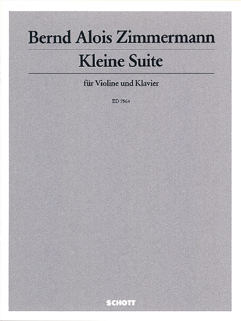 Kleine Suite  für Violine und Klavier  