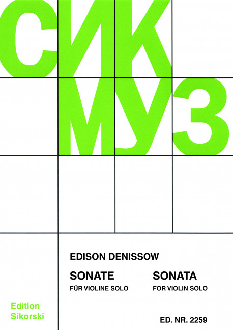 Sonate  für Violine solo  