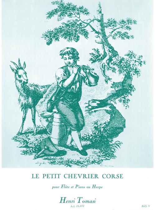 Le petit chevrier corse pour&nbsp;&nbsp;flûte et piano ou harpe&nbsp;&nbsp;