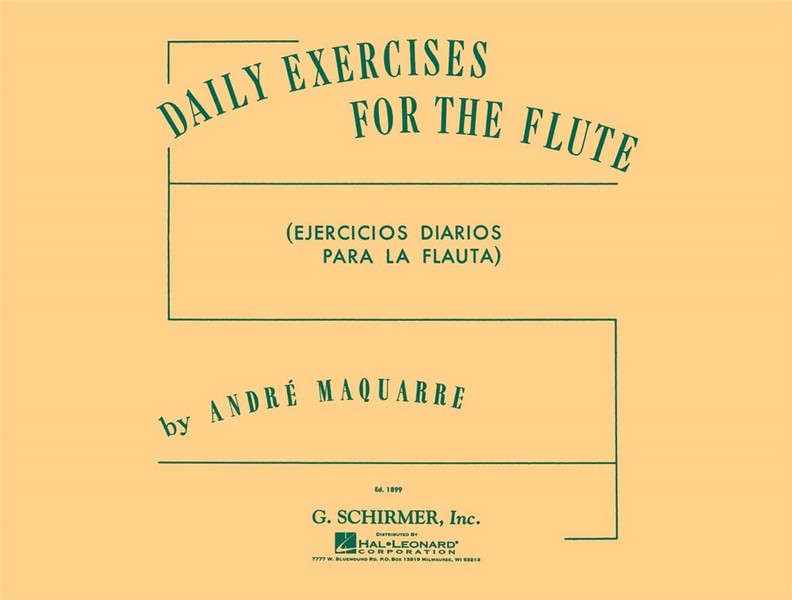 Daily Exercises for flute (en/span)&nbsp;&nbsp;&nbsp;&nbsp;