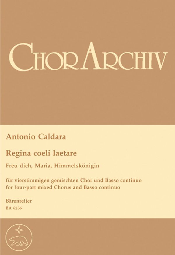 Regina coeli laetare für gem Chor,&nbsp;&nbsp;Klavier (Orgel) ad libitum&nbsp;&nbsp;Partitur (la/dt)
