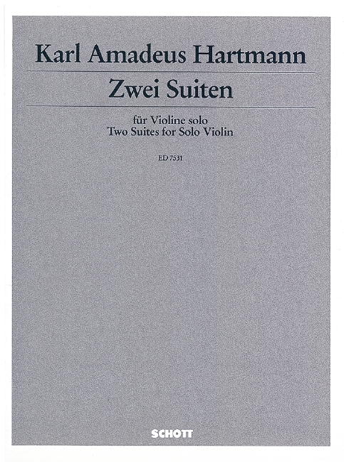 Zwei Suiten  für Violine  