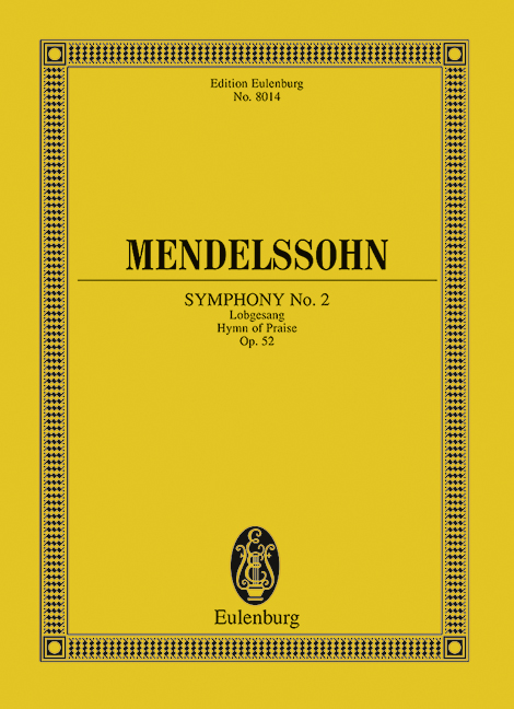 Sinfonie Nr.2 op.52&nbsp;&nbsp;für Soli, Chor und Orchester&nbsp;&nbsp;Studienpartitur