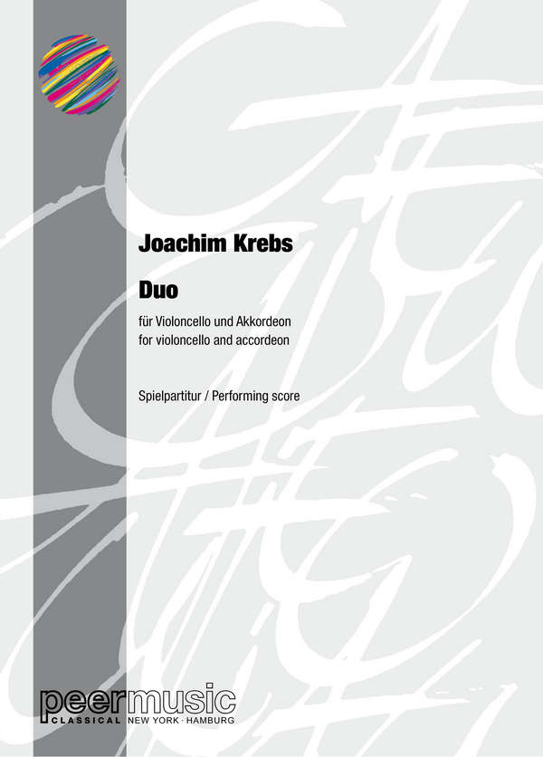 Duo  für Violoncello und Akkordeon  2 Spielpartituren