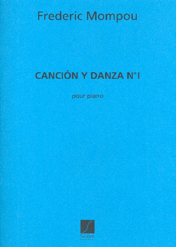 Cancion y danza no.1   pour piano  