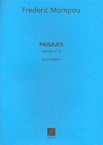 Paysages vol.2   pour piano  