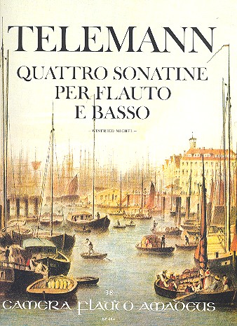 4 Sonatinen für&nbsp;&nbsp;Altblockflöte und Bc&nbsp;&nbsp;